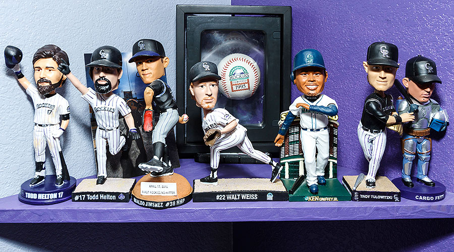 colorado rockies room Bobbleheads