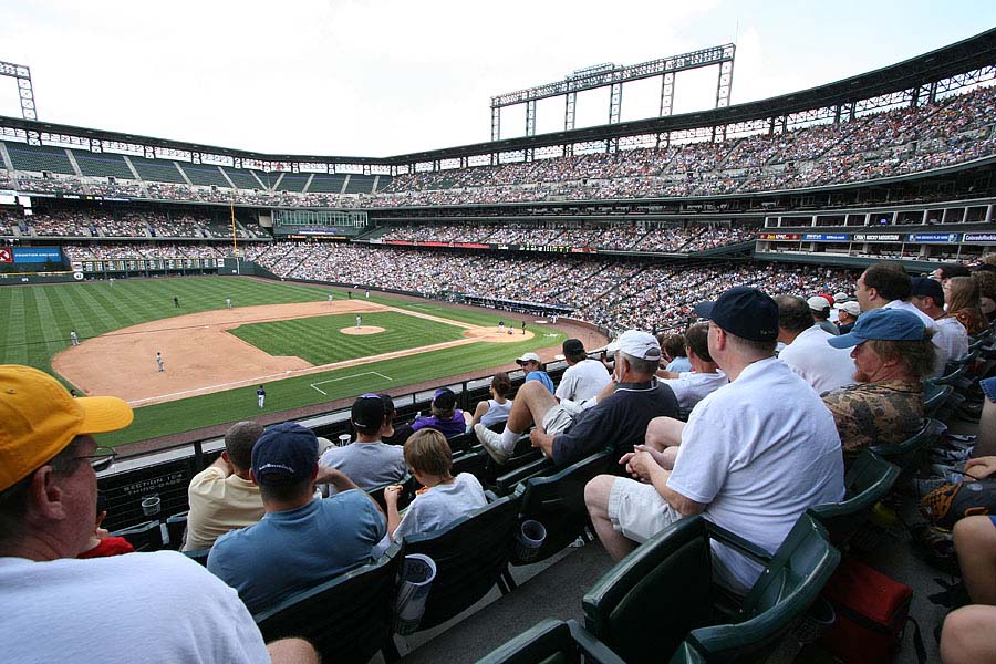 Colorado Rockies July 29th, 2007 1st Baseball Game with my Sons