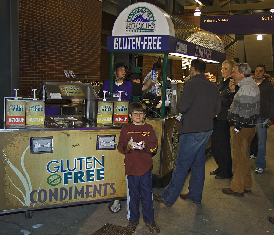 colorado rockies gluten free stand