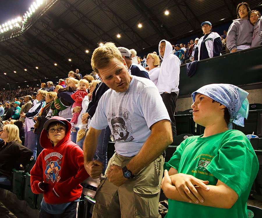 ryan langerhans seattle mariners  seat view