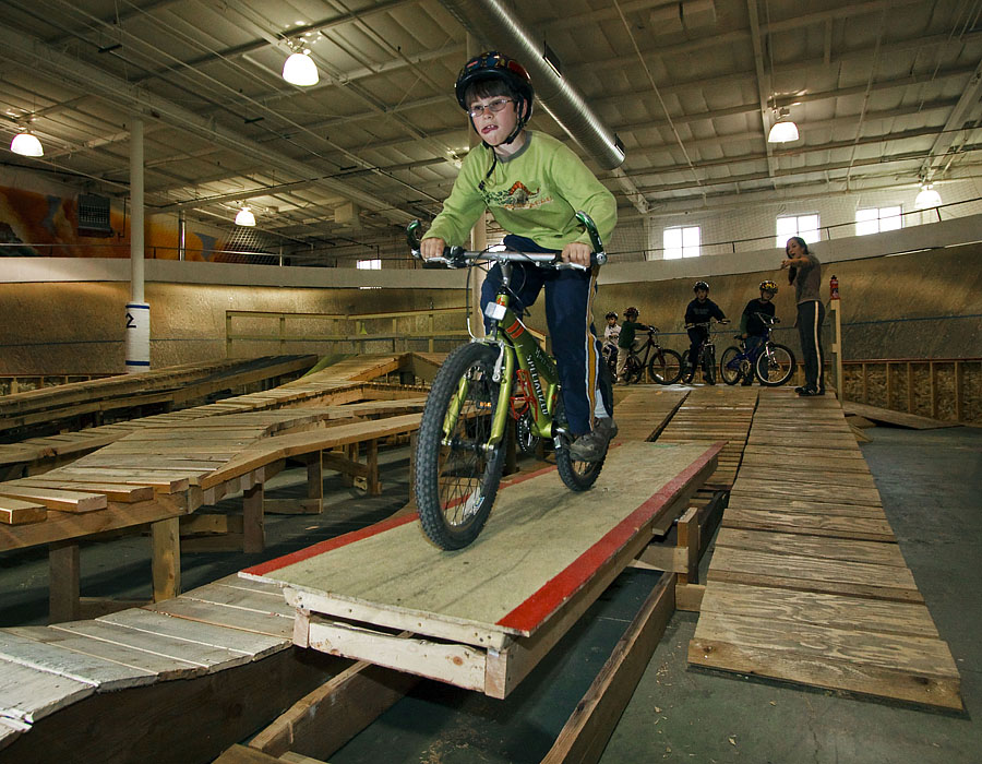 biking