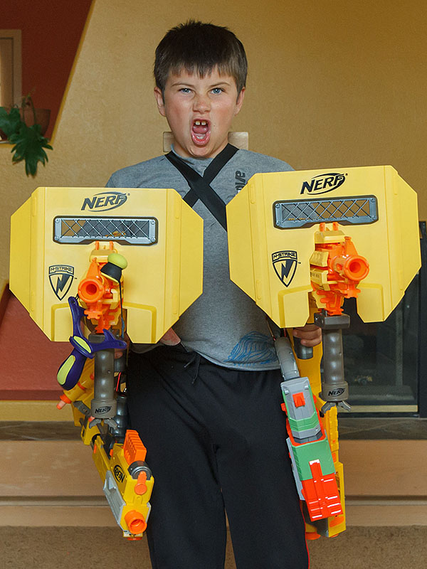 kyle nerf gun arsenal