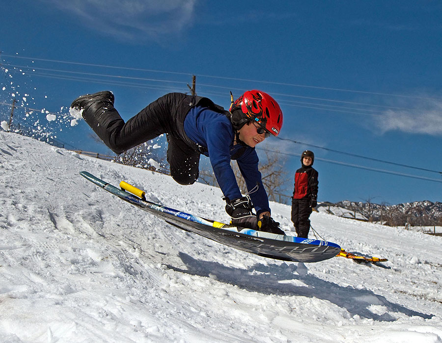 sledding g