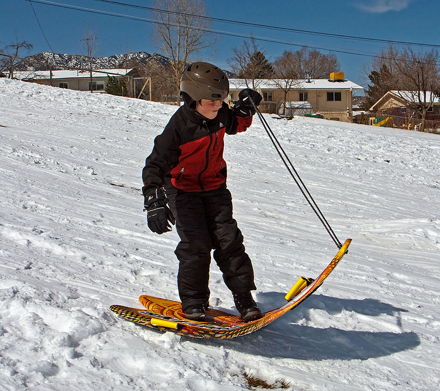 sledding h