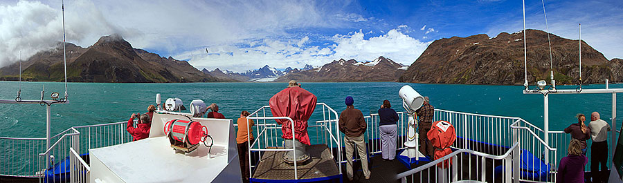 Fortuna Bay landscape - South Georgia