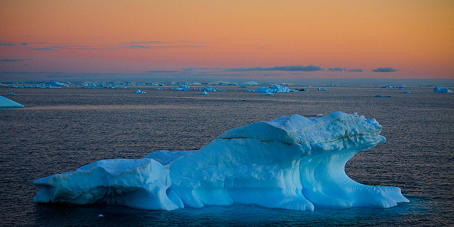 antarctica sunrise i
