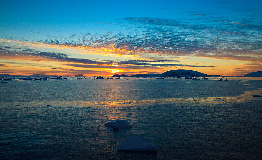 antarctica sunrise r