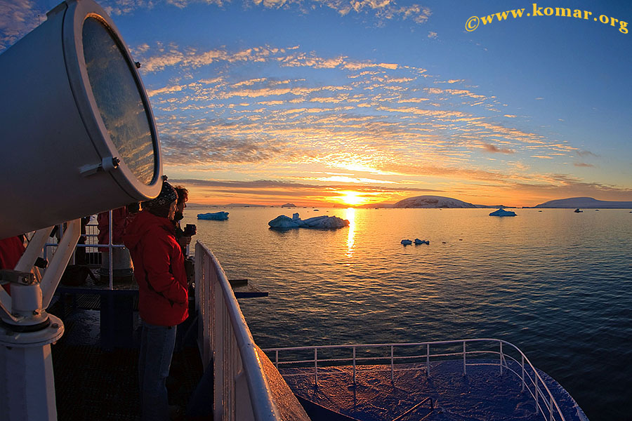 antarctica sunrise after