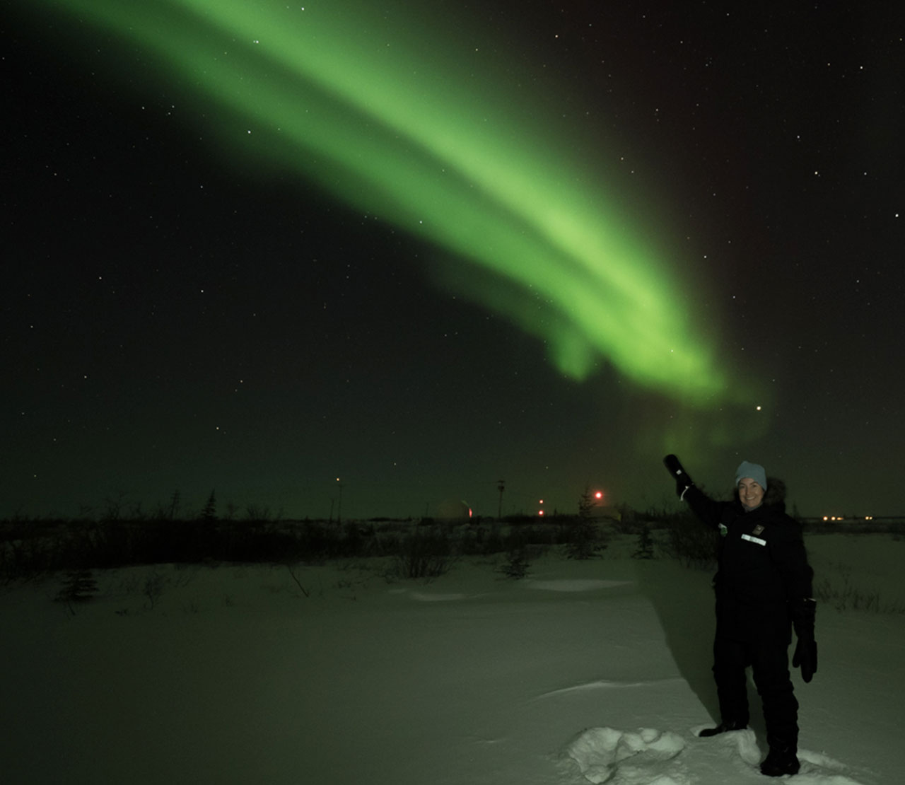 churchill canada northern lights aurora b