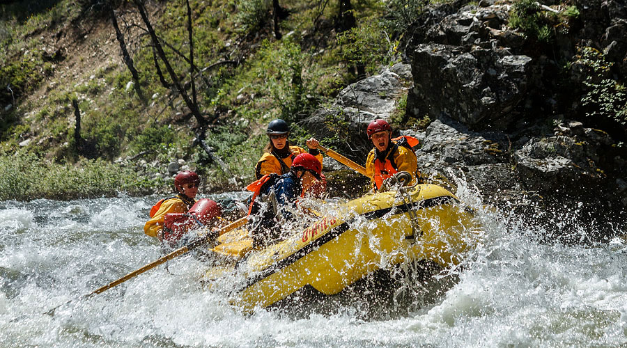 rafting middle fork salmon river idaho pistol creek rapids seq4