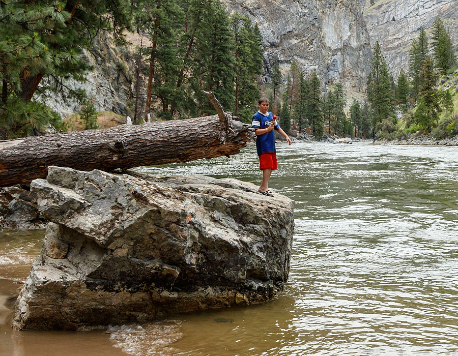 rafting middle fork salmon river idaho kyle