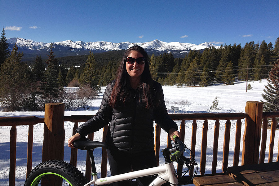 wendy 50th birthday tennessee yurts colorado bike 1