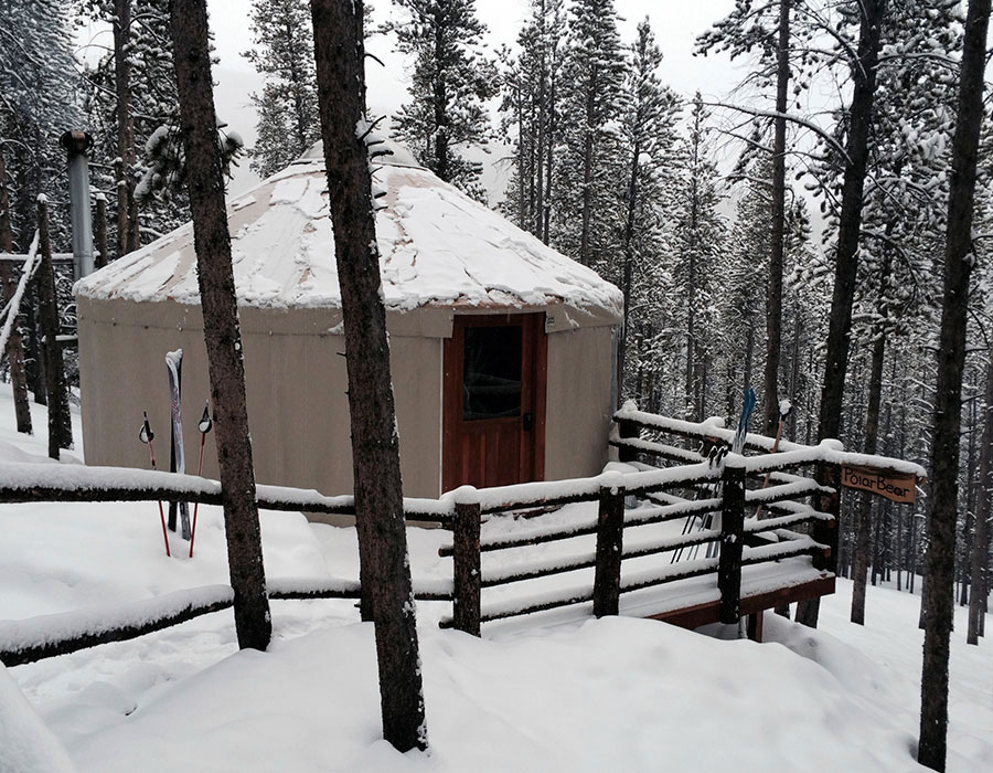 wendy 50th birthday tennessee yurts colorado huts 2