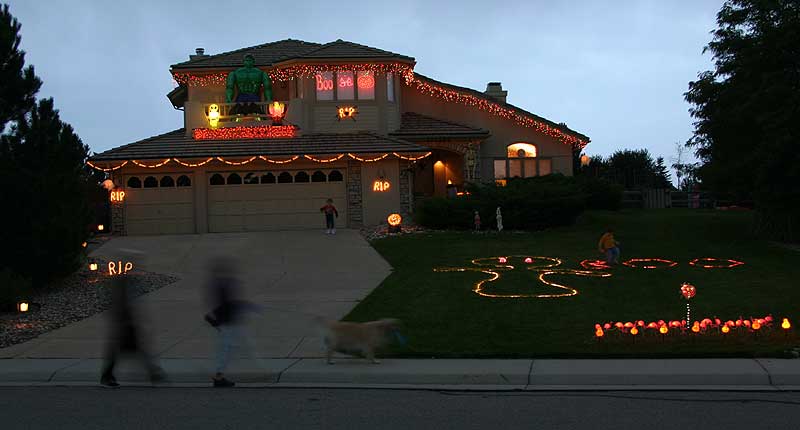 halloween decorations lights