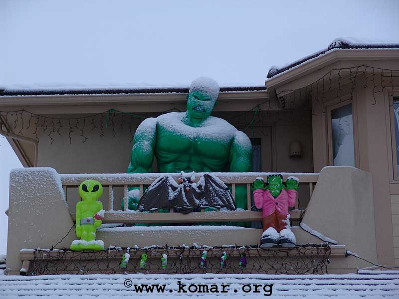 hulk snow