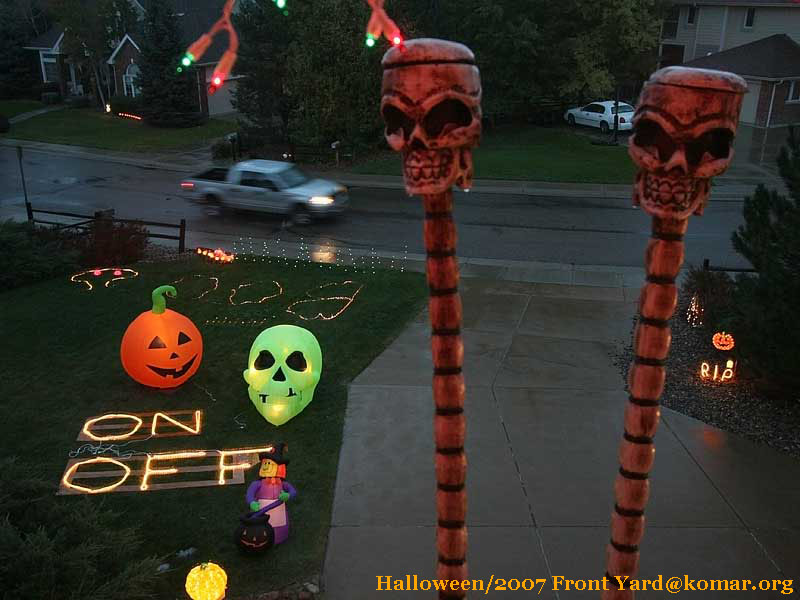 halloween front yard