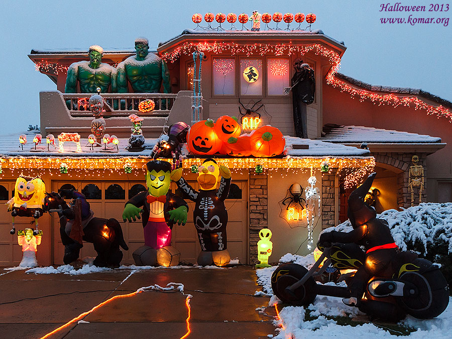 halloween house