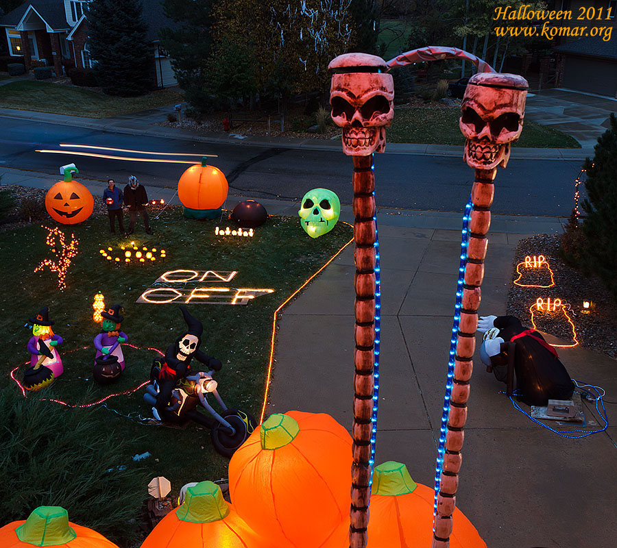 halloween front yard