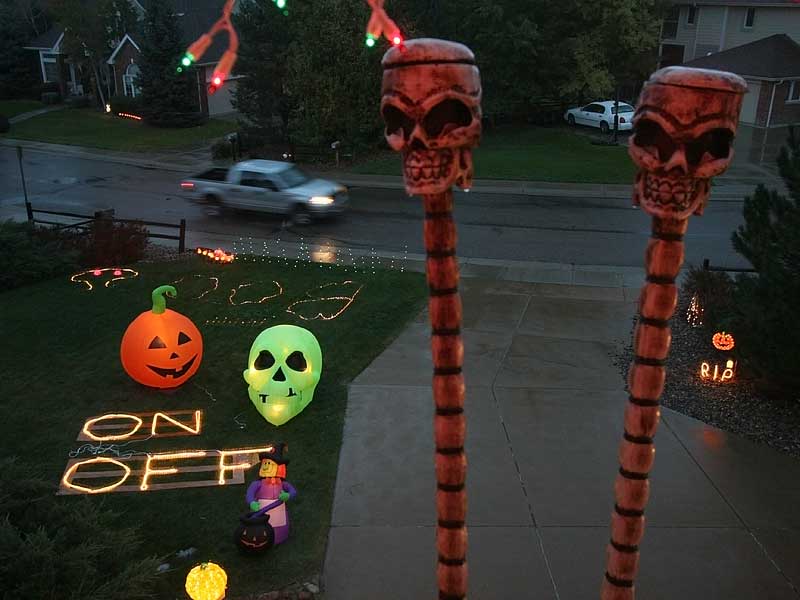 halloween front yard