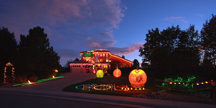 halloween house