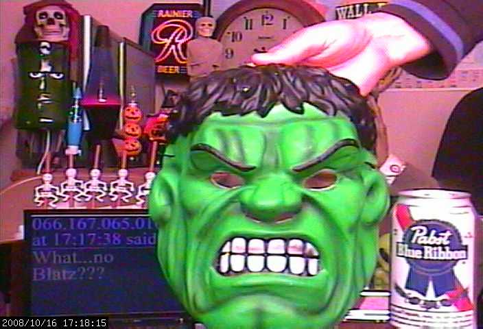 halloween beer hulk