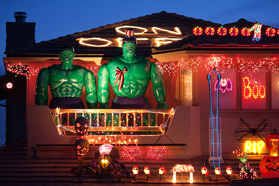 halloween hulk angry