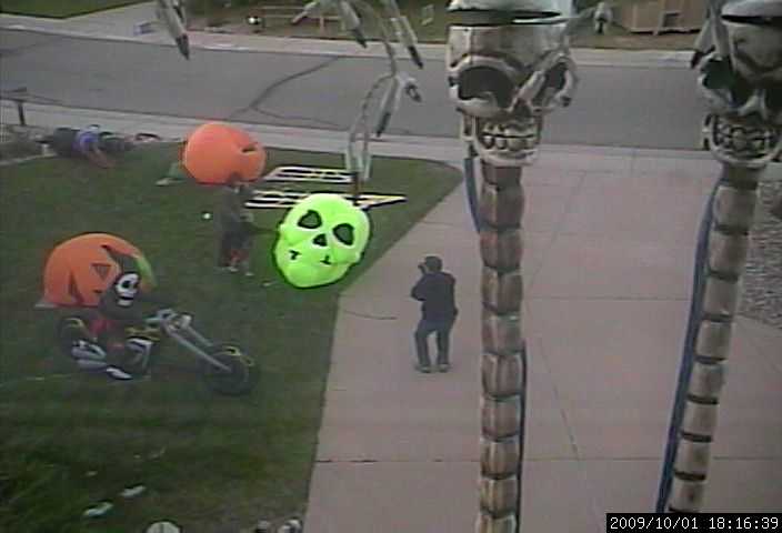 halloween fan picture webcam