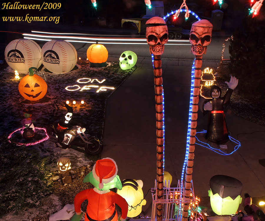 halloween yard