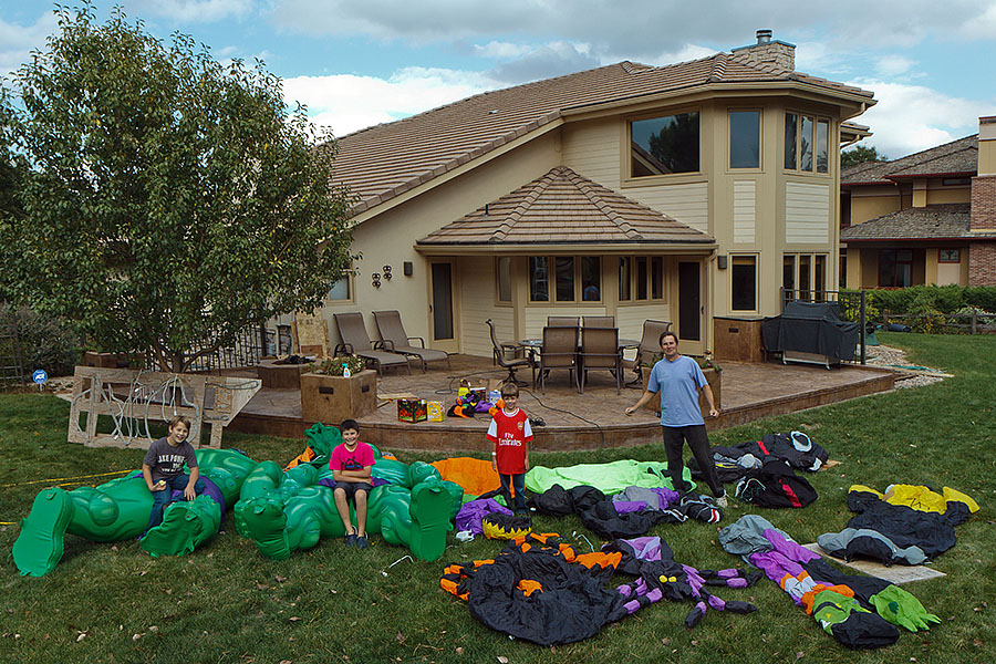 halloween inflatables