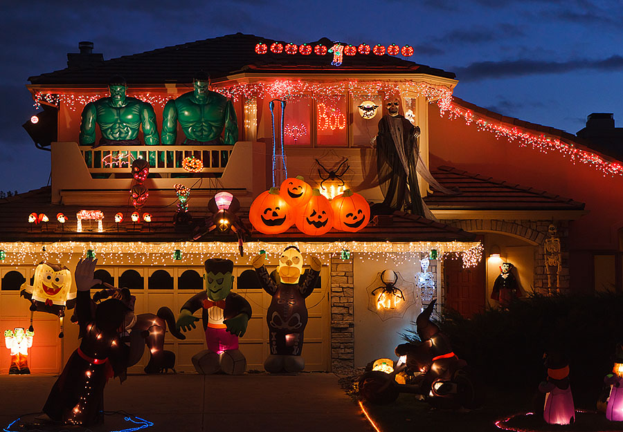 halloween house