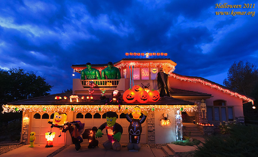 halloween house