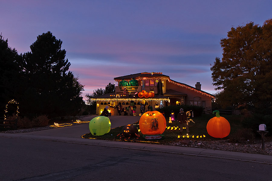 halloween house