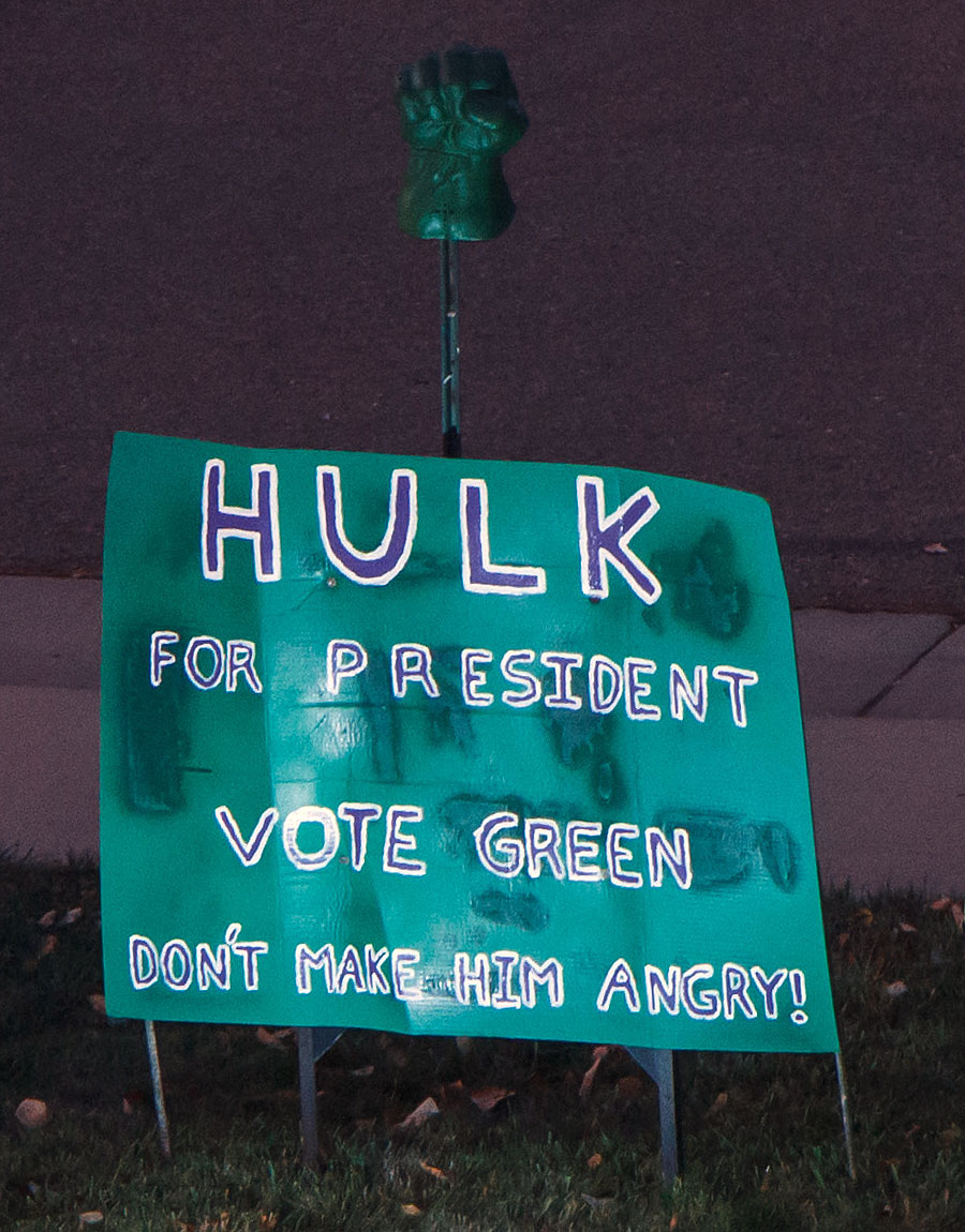 halloween front yard sign