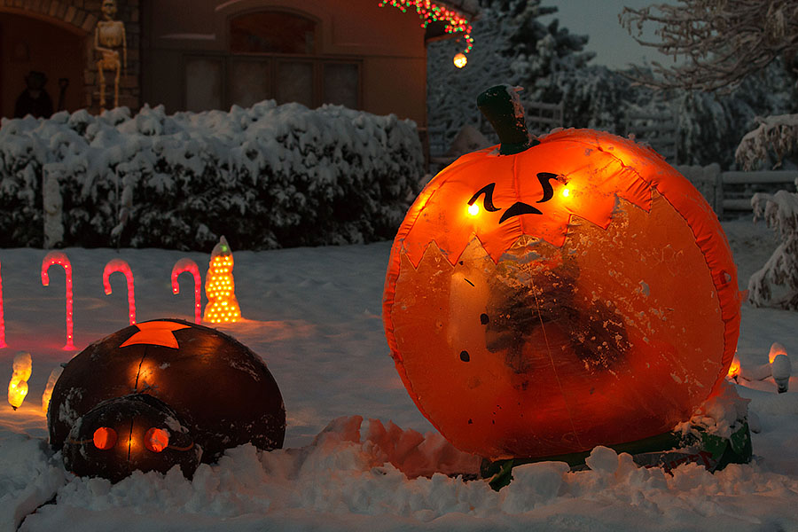 halloween snow 4