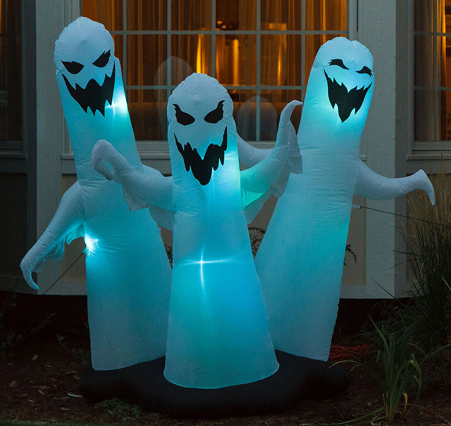 halloween neighbor ghosts