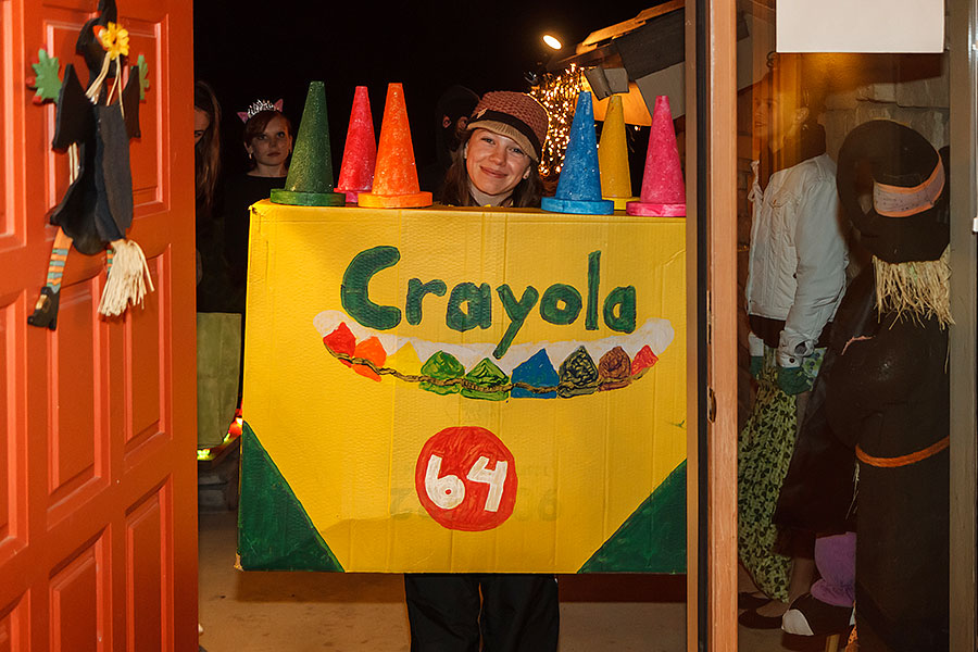 halloween crayon