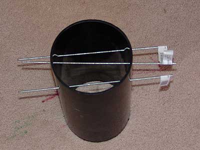 outdoor enclosure rod