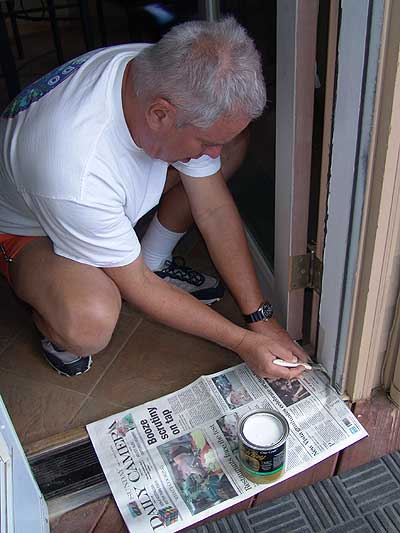 patio door painting bottom