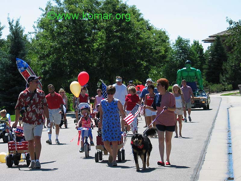 the incredible hulk parade