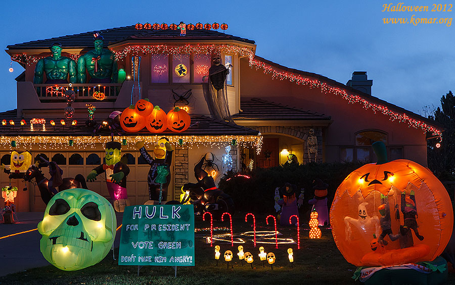 hulk halloween sign