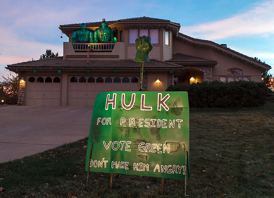 halloween hulk for president 1
