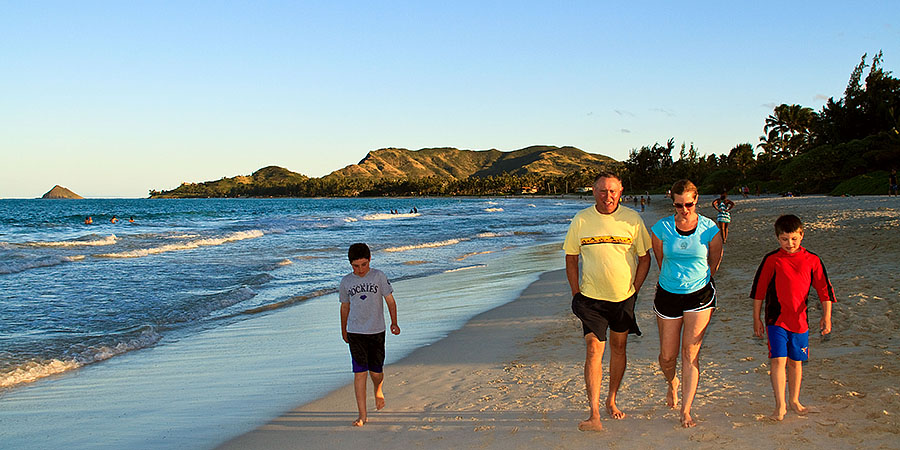 kailua hawaii beach walk 1