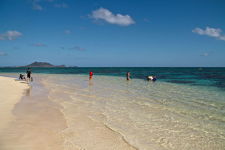 lanikai beach snorkel