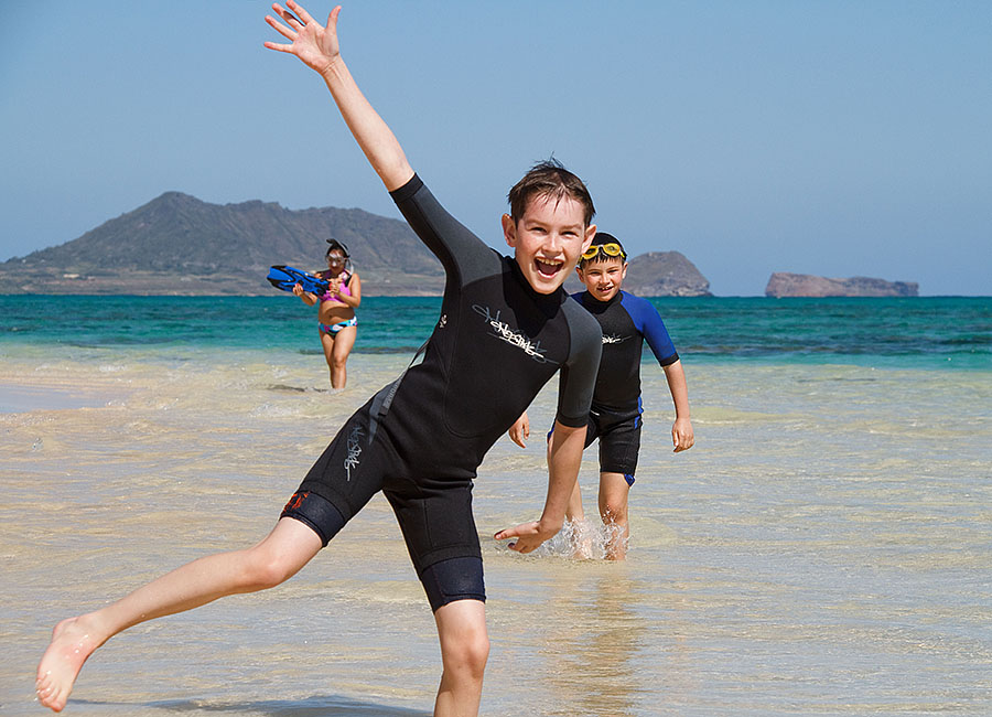 lanikai beach snorkel j