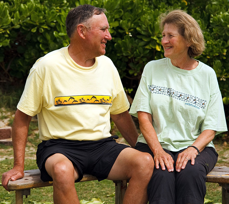 kailua hawaii beach mom dad 1