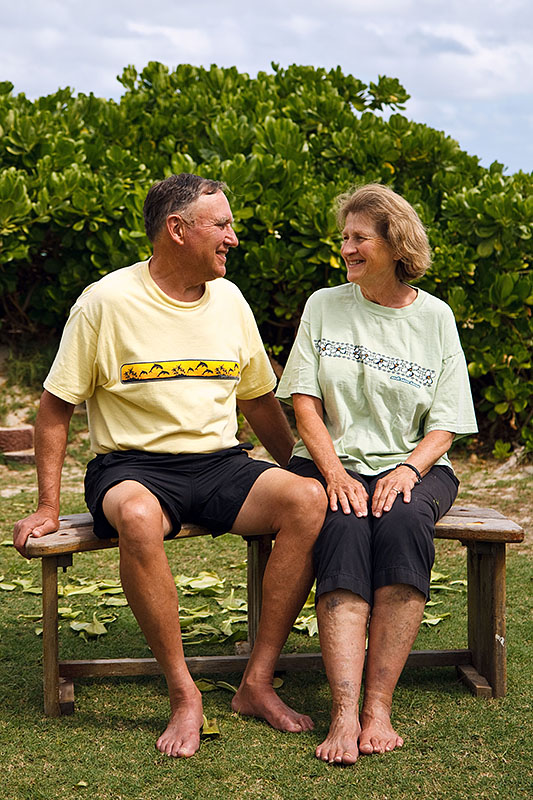 kailua hawaii beach mom dad 1