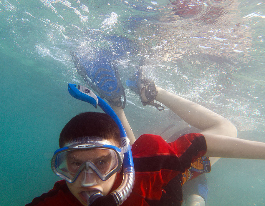 Lanikai hawaii kyle snorkel