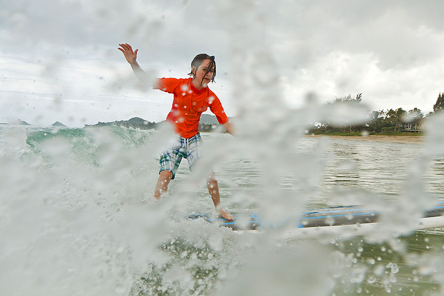 kailua beach hawaii surf c9