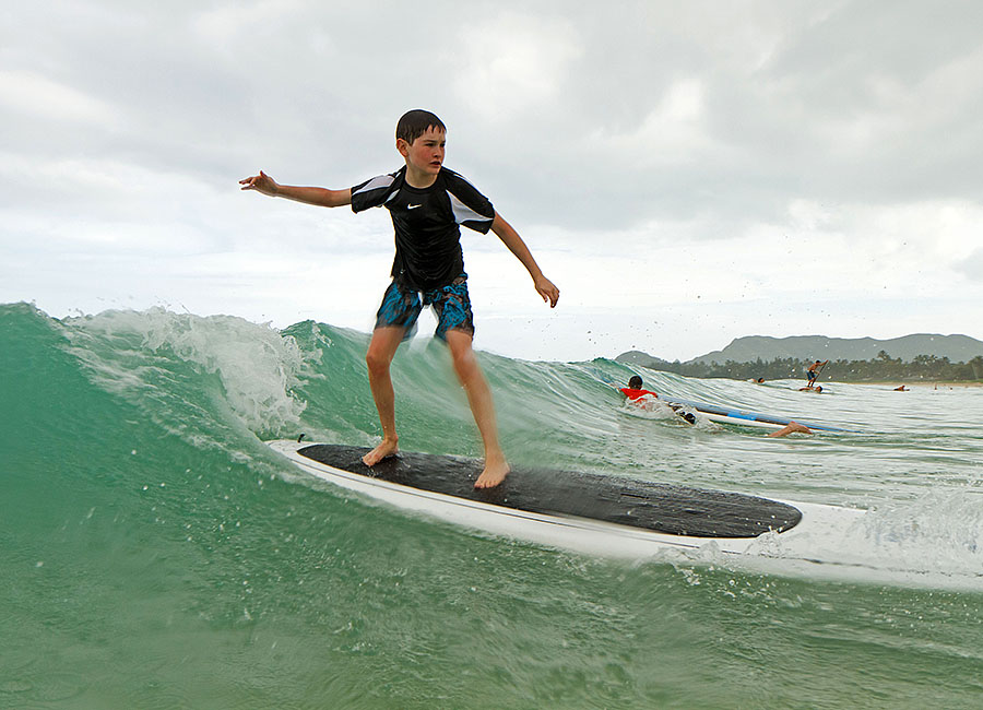 kailua beach hawaii surf c0