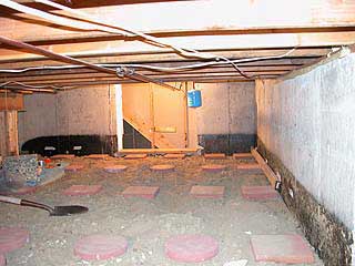 basement crawl space